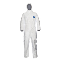 Coveralls, Small, White, Tyvek&reg; 500 Seagulf Marine Industries Inc.