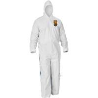 Kleenguard A40 Coveralls with Breathable Back, Large, Blue/White, Microporous/SMS Seagulf Marine Industries Inc.