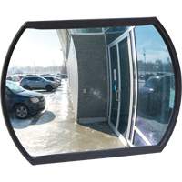 Miroir convexe rectangulaire/rond avec support, 12" h x 18" la, Int&eacute;rieur/Ext&eacute;rieur Seagulf Marine Industries Inc.