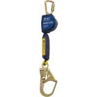 Cordage de s&eacute;curit&eacute; autor&eacute;tractable allong&eacute; Nano-Lok, 9', Polyester/Sangles, Pivotant Seagulf Marine Industries Inc.