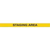 Tough-Mark Heavy-Duty Floor Marking, Rectangle, 48" L x 2" W, Yellow, Polyethylene Seagulf Marine Industries Inc.
