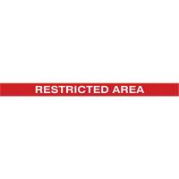 Tough-Mark Heavy-Duty Floor Marking, Rectangle, 48" L x 2" W, Red, Polyethylene Seagulf Marine Industries Inc.
