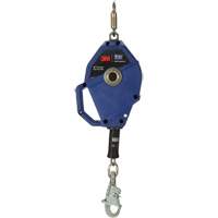 Cordage de s&eacute;curit&eacute; autor&eacute;tractable avec verrouillage intelligent, 30', Acier inoxydable, Pivotant Seagulf Marine Industries Inc.