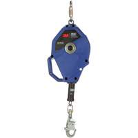 Cordage de s&eacute;curit&eacute; autor&eacute;tractable avec verrouillage intelligent, 50', Acier inoxydable, Pivotant Seagulf Marine Industries Inc.