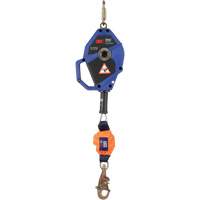 Cordage de s&eacute;curit&eacute; autor&eacute;tractable avec verrouillage intelligent, 20', Acier galvanis&eacute;, Pivotant Seagulf Marine Industries Inc.