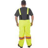 RZ1000 Rain Bib Pants, Polyester, Small, High Visibility Lime-Yellow Seagulf Marine Industries Inc.