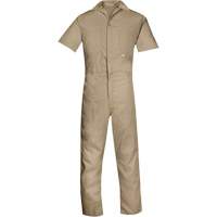 Short-Sleeved Coveralls, Men's, Tan, Size 4X-Large Seagulf Marine Industries Inc.