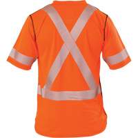 T-shirt &agrave; manches courtes haute visibilit&eacute; Polartec Power Grid, Polyester, Petit, Orange Seagulf Marine Industries Inc.