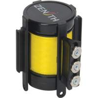 Cassette de ruban magn&eacute;tique pour barri&egrave;re de contr&ocirc;le des foules personnalis&eacute;e, 12', Ruban Jaune Seagulf Marine Industries Inc.
