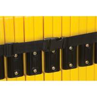 Barri&egrave;re mobile portative, 40" h x 13' lo, Jaune Seagulf Marine Industries Inc.