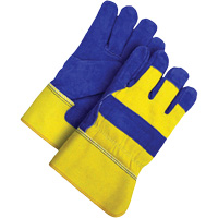 Gants d'ajusteur, Grand, Paume en Cuir de vache refendu, Doublure en Peluche d'acrylique Seagulf Marine Industries Inc.