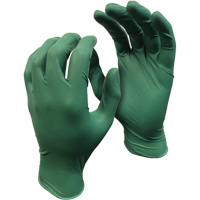 Gants 5559PF Green Monkey, Petit, Nitrile, 4 mils, Sans poudre, Vert Seagulf Marine Industries Inc.
