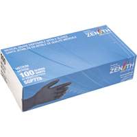 Gants jetables de calibre m&eacute;dical r&eacute;sistants &agrave; la perforation, Moyen, Nitrile, 5 mils, Sans poudre, Noir, Classe 2 Seagulf Marine Industries Inc.