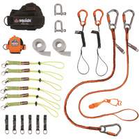 Trousse de longes de fixation d'outils pour monteurs de charpentes m&eacute;talliques et poseurs d'acier 3186 Squids Seagulf Marine Industries Inc.