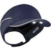 Skullerz&reg; 8965 Lightweight Bump Cap Hat with LED Lighting, Navy Blue Seagulf Marine Industries Inc.
