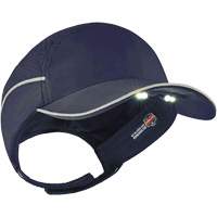 Skullerz&reg; 8965 Lightweight Bump Cap Hat with LED Lighting, Navy Blue Seagulf Marine Industries Inc.