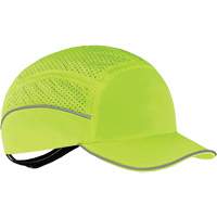 Skullerz&reg; 8955 Lightweight Bump Cap Hat, High Visibility Lime Green Seagulf Marine Industries Inc.