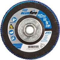 BlueFire&reg; Flap Disc, 5" x 5/8"-11, Type 29, 80 Grit, Zirconia Alumina Seagulf Marine Industries Inc.
