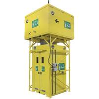 Enclosed Outdoor Gravity Fed Safety Shower Seagulf Marine Industries Inc.