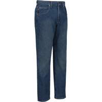 Dura-Kap&reg; Flex Denim Work Jeans, Denim, Navy Blue, Size 32 Seagulf Marine Industries Inc.