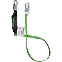 Miller&reg; HP Shock-Absorbing Lanyard, 6', Locking Snap Hook Center, Locking Snap Hook Leg Ends, Polyester Seagulf Marine Industries Inc.