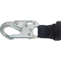 Miller&reg; HP Shock-Absorbing Lanyard, 4', Locking Rebar Hook Center, Locking Snap Hook Leg Ends, Polyester Seagulf Marine Industries Inc.