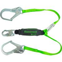 Miller&reg; HP Shock-Absorbing Lanyard, 4', Locking Rebar Hook Center, Locking Snap Hook Leg Ends, Polyester Seagulf Marine Industries Inc.