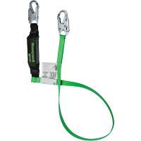 Energy-Absorbing Lanyard, 6', Locking Snap Hook Center, Locking Snap Hook Leg Ends, Polyester Seagulf Marine Industries Inc.