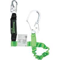 Miller&reg; StretchStop&reg; Shock-Absorbing Lanyard, 6', Scaffold Hook Center, Locking Snap Hook Leg Ends, Polyester Seagulf Marine Industries Inc.