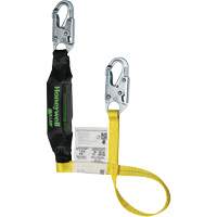 Miller&reg; HP Shock-Absorbing Lanyard, 4', Locking Snap Hook Center, Locking Snap Hook Leg Ends, Polyester Seagulf Marine Industries Inc.