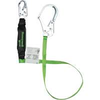 Miller&reg; HP Shock-Absorbing Lanyard, 6', Scaffold Hook Center, Locking Snap Hook Leg Ends, Polyester Seagulf Marine Industries Inc.