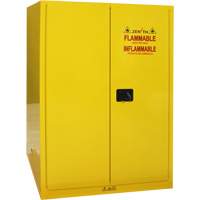 Flammable Storage Cabinet, 90 Gal., 2 Door, 43" W x 66" H x 34" D Seagulf Marine Industries Inc.