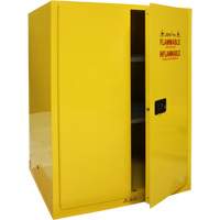 Flammable Storage Cabinet, 90 Gal., 2 Door, 43" W x 66" H x 34" D Seagulf Marine Industries Inc.