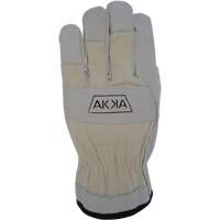Gants de conducteur &agrave; dos en coton, Grand, Paume en Cuir fleur de ch&egrave;vre Seagulf Marine Industries Inc.