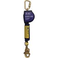 Cordage de s&eacute;curit&eacute; autor&eacute;tractable allong&eacute; Nano-Lok, 10', Dyneema, Pivotant Seagulf Marine Industries Inc.