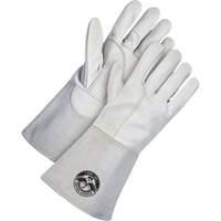 Gants de soudage &agrave; l'arc TIG, Cuir de ch&egrave;vre refendu, Taille Grand Seagulf Marine Industries Inc.