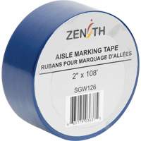 Aisle Marking Tape, 2" x 108', PVC, Blue Seagulf Marine Industries Inc.