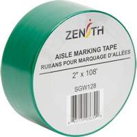 Aisle Marking Tape, 2" x 108', PVC, Green Seagulf Marine Industries Inc.