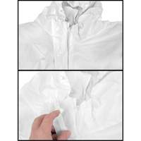 Premium Hooded Coveralls, 4X-Large, White, Microporous Seagulf Marine Industries Inc.