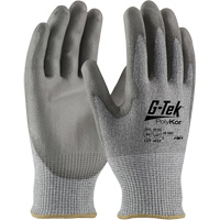 G-Tek&reg; PolyKor&reg; Cut Resistant Gloves, Size Small, 13 Gauge, Polyurethane Coated, Polyethylene Shell, ASTM ANSI Level A4/EN 388 Level 5/EN 388 Level D Seagulf Marine Industries Inc.