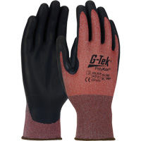 G-Tek&reg; PolyKor&reg; X7 Neuroma&reg; Cut Resistant Gloves, Size Small, 18 Gauge, Polyurethane Coated, Polyethylene Shell, ASTM ANSI Level A3/EN 388 Level C Seagulf Marine Industries Inc.