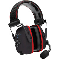 Wireless Hearing Protector Earmuffs with Bluetooth&reg; Audio, Headband Style, 25 dB Seagulf Marine Industries Inc.