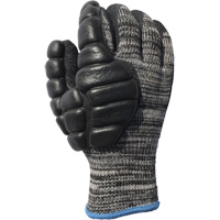 Gants antichocs enduits pour le martelage, 8/Moyen, Paume en Synth&eacute;tique, Poignet &eacute;lastique Seagulf Marine Industries Inc.