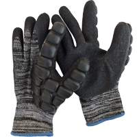 Gants antichocs enduits pour le martelage, 8/Moyen, Paume en Synth&eacute;tique, Poignet &eacute;lastique Seagulf Marine Industries Inc.