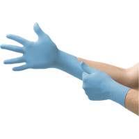 Gants jetables N20, Petit, Nitrile, 4,7 mils, Sans poudre, Bleu Seagulf Marine Industries Inc.