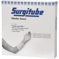 Gaze tubulaire Surgitube, Rouleau, 65-1/2' lo x 1-1/2" la, Dispositif m&eacute;dical Non m&eacute;dical Seagulf Marine Industries Inc.