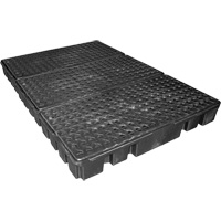 Black Diamond Low Profile Spill Pallet, 76.5 US gal. Spill Capacity, 72" x 49" x 6.5" Seagulf Marine Industries Inc.
