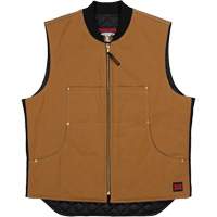 Gilet &agrave; moto WV04, Hommes, Petit, Brun Seagulf Marine Industries Inc.