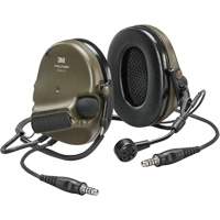 Casque VI NIB avec deux fils de sortie Peltor ComTac, Style Cordon cervical, 22 dB Seagulf Marine Industries Inc.