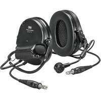 Casque VI NIB avec deux fils de sortie Peltor ComTac, Style Cordon cervical, 22 dB Seagulf Marine Industries Inc.